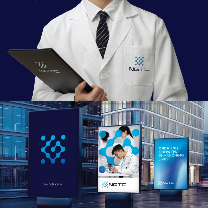 Custom logo and visual identity design by Whoosh Media